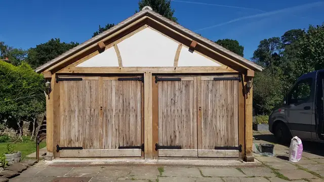 The Art Studio oak frame